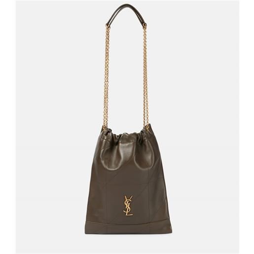 Saint Laurent borsa a spalla jamie pochon in pelle