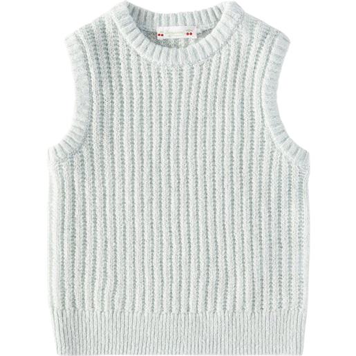 Bonpoint gilet gaia in misto lana e cashmere