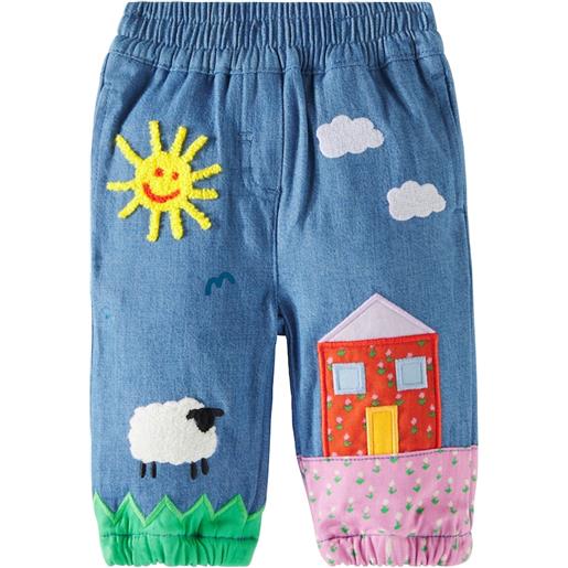 Stella McCartney Kids baby - jeans con ricamo