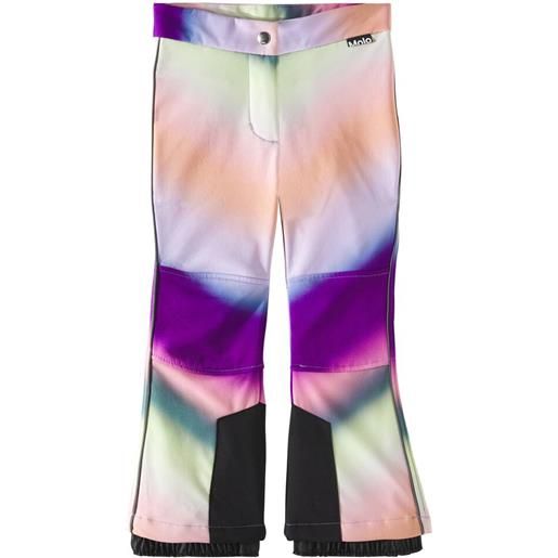 Molo pantaloni da sci harlie con stampa