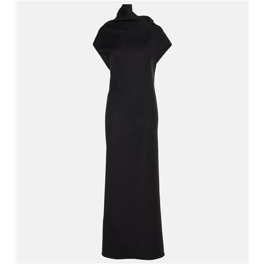 The Row abito lungo kamil in cashmere