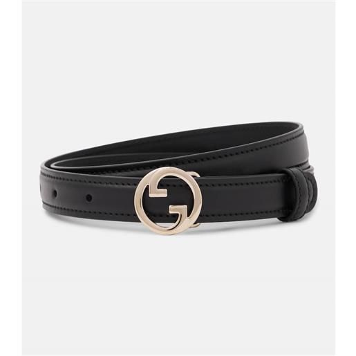 Gucci cintura blondie interlocking g in pelle