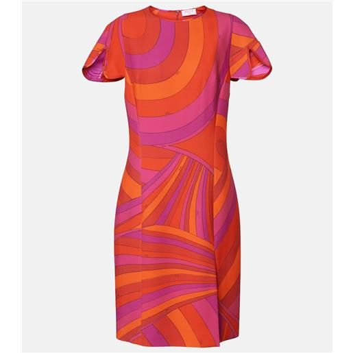 Pucci abito corto iride in cady