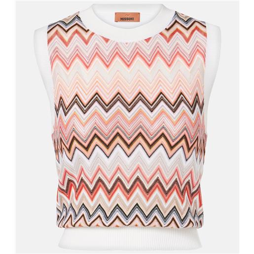 Missoni gilet a zig-zag