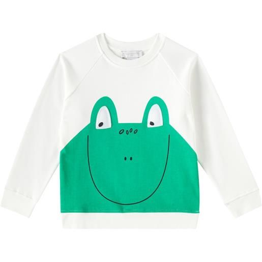 Stella McCartney Kids top in jersey di cotone con stampa