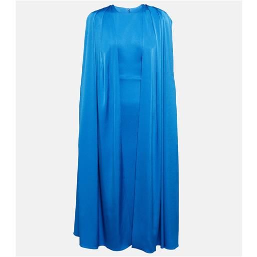 Alex Perry abito midi beckett in crãªpe