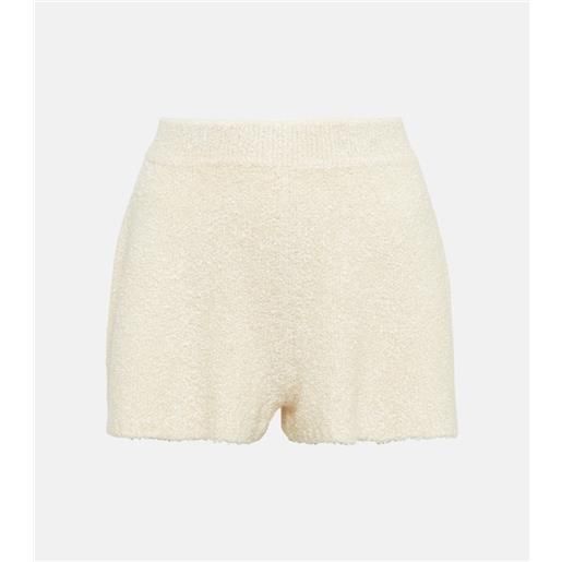 Loro Piana shorts in bouclé di seta