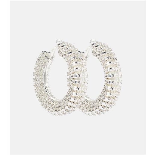 Magda Butrym orecchini con cristalli