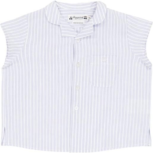 Bonpoint baby - camicia gerald in cotone a righe