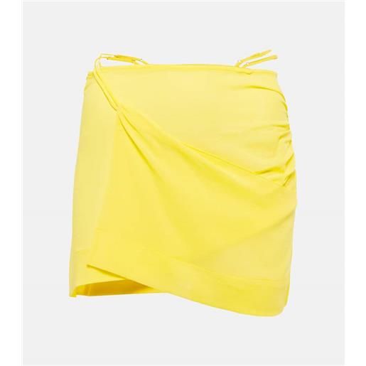 Nensi Dojaka minigonna a portafoglio asimmetrica