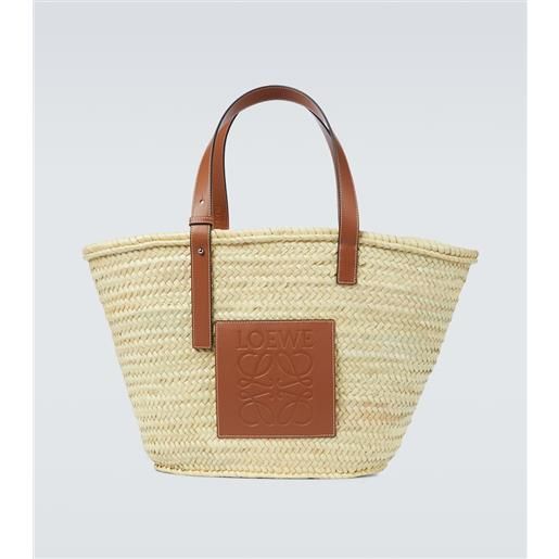 Loewe borsa large in rafia