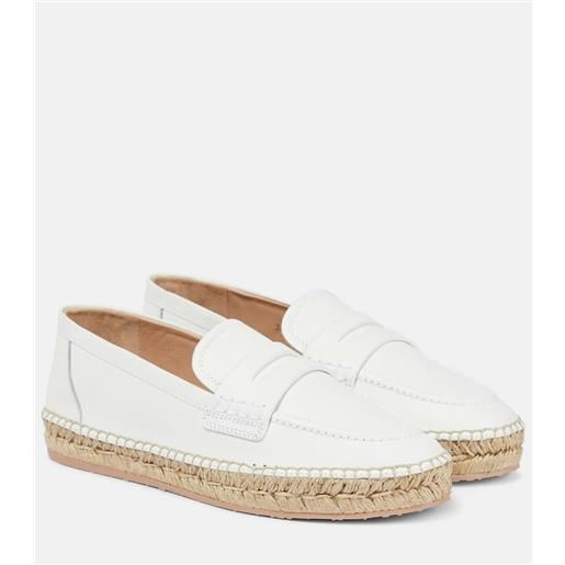 Gianvito Rossi espadrillas lido in pelle