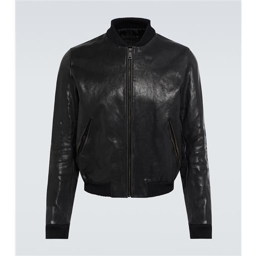 Prada bomber in pelle