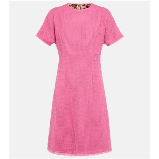Dolce&Gabbana abito corto in tweed di misto lana