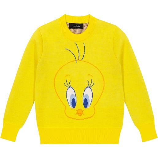 Alanui Kids x looney tunes - pullover tweenty in lana vergine