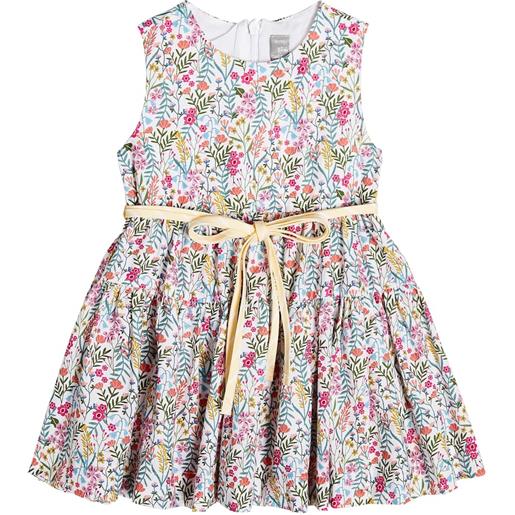 Il Gufo baby - abito in cotone con balze