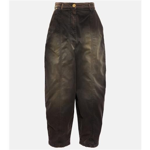 Balmain jeans tapered a vita alta