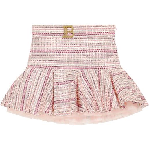 Balmain Kids gonna in misto cotone