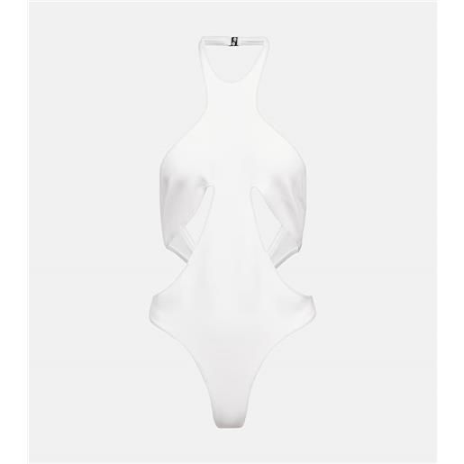 Mugler costume intero con cut-out