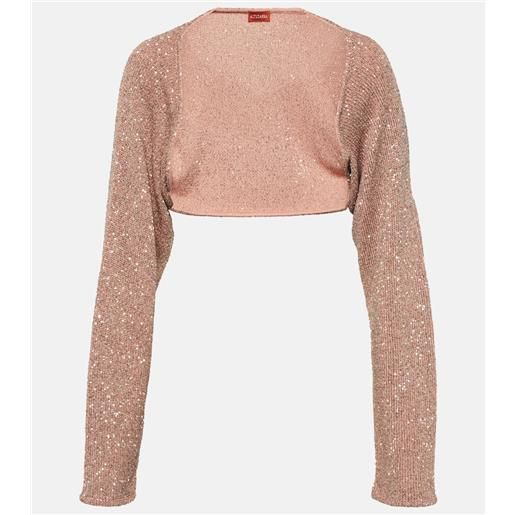 Altuzarra coprispalle alimia in maglia lamã©