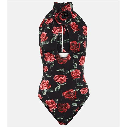 Magda Butrym body in jersey con stampa