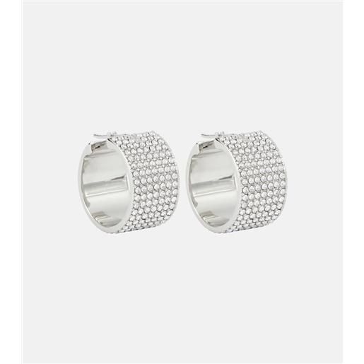 Amina Muaddi orecchini a cerchio rih small