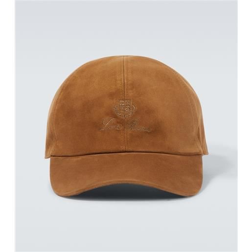 Loro Piana cappello da baseball in suede