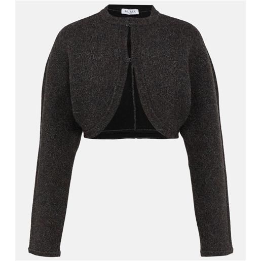 Alaia alaã¯a coprispalle in misto lana