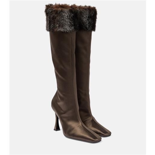 Magda Butrym stivali in raso