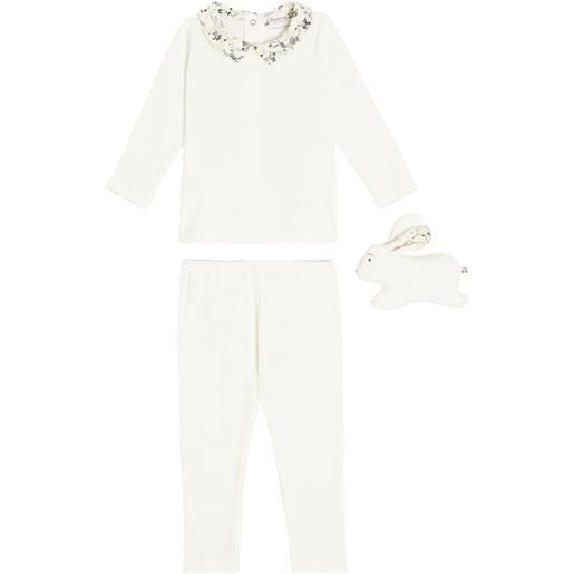 Bonpoint baby - top, pantaloni e peluche denice