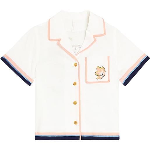 Zimmermann Kids camicia alight in cotone