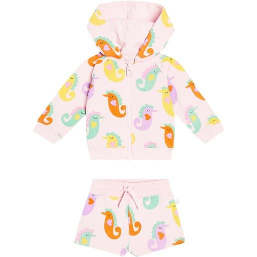 Stella McCartney Kids baby - felpa e shorts in cotone