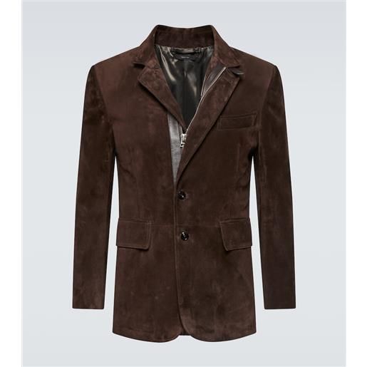 Tom Ford blazer in suede
