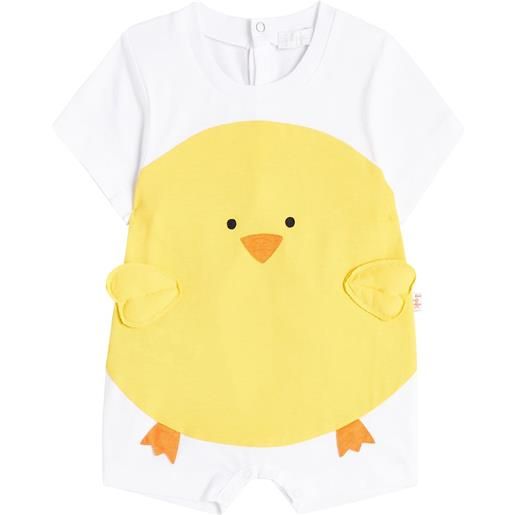 Il Gufo baby - jumpsuit corta in jersey di cotone