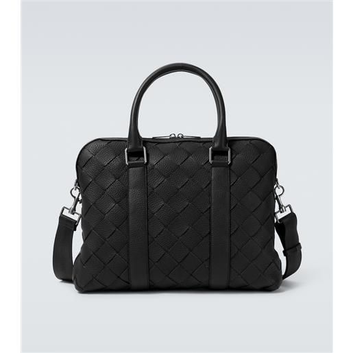 Bottega Veneta ventiquattrore slim in pelle
