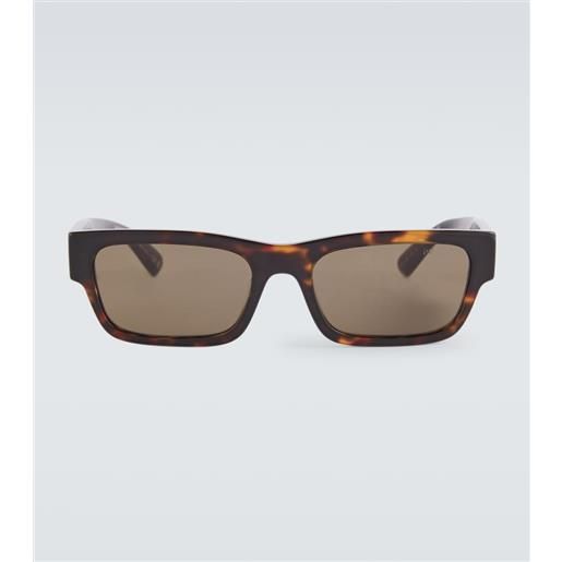 Prada occhiali da sole rettangolari