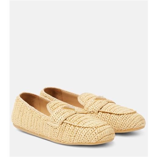 Prada mocassini in crochet