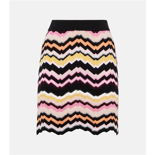 Missoni minigonna a zig-zag