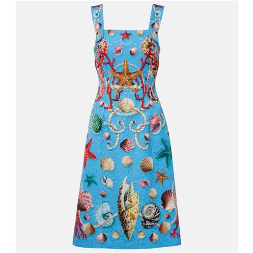 Dolce&Gabbana miniabito capri con stampa