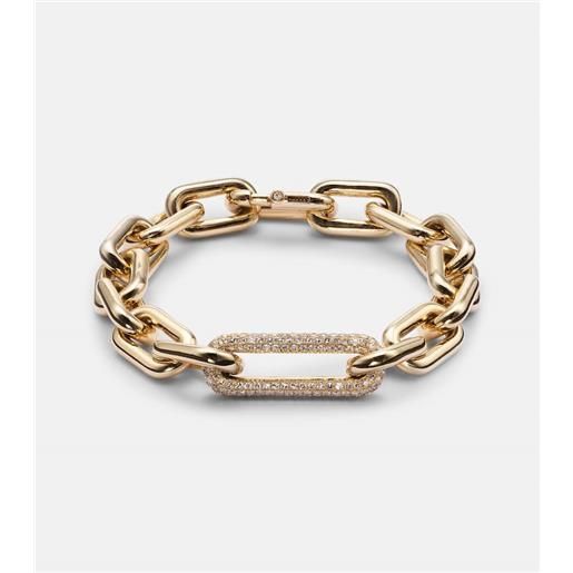 Shay Jewelry bracciale in oro 18kt con diamanti