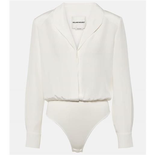 Roland Mouret body in raso di seta