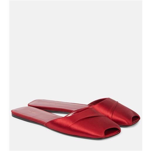 The Row slippers milla in raso