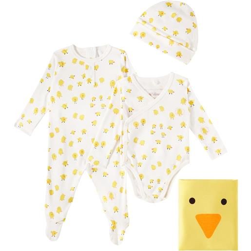 Stella McCartney Kids baby - body, tutina, coperta e cappello