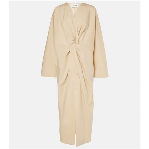 Tove abito midi ailin in cotone