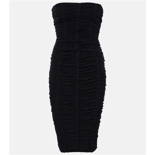 The Attico abito bustier in tulle