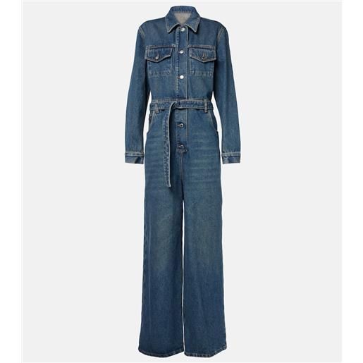 Prada jumpsuit di jeans