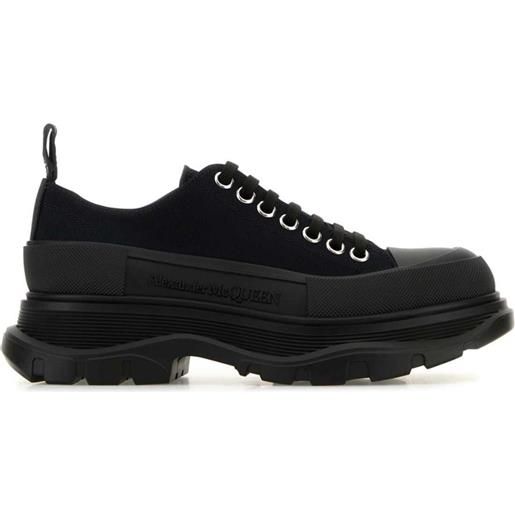 Alexander McQueen sneakers tread slick - nero