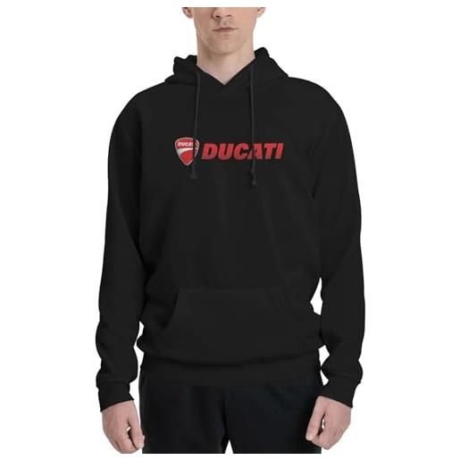 Felpa Uomo Ducati Racing Con Cappuccio - Stile Sportivo E Confortevole - Foto 7