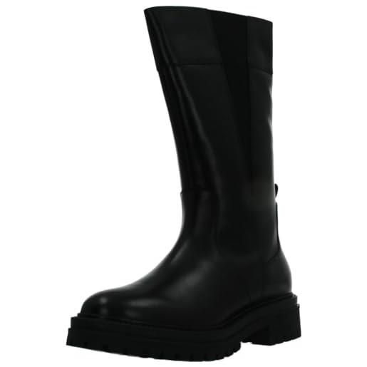 Geox d iridea d, stivali alla moda donna, nero, 36 eu