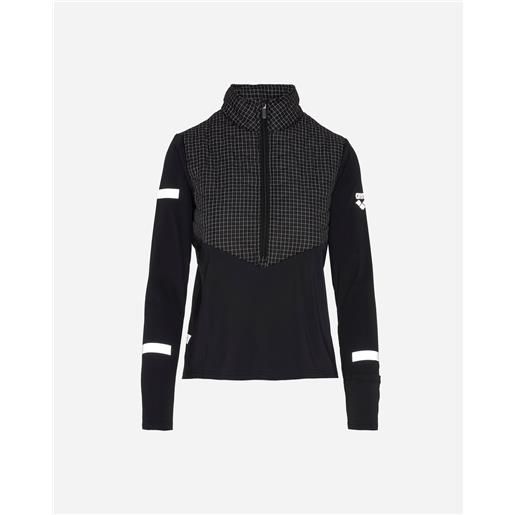Arena pacefuel w - giacca running - donna - nero